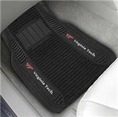 Fan Mats Virginia Tech Deluxe Car Mats