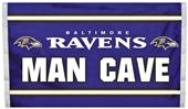 BSI NFL Baltimore Ravens Man Cave 3' x 5' Flag BSI NFL Baltimore Ravens Man Cave 3' x 5' Flag