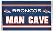 BSI NFL Denver Broncos Man Cave 3' x 5' Flag BSI NFL Denver Broncos Man Cave 3' x 5' Flag