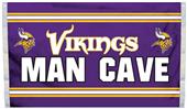BSI NFL Minnesota Vikings Man Cave 3' x 5' Flag BSI NFL Minnesota Vikings Man Cave 3' x 5' Flag