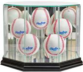 Perfect Cases "5 Baseball" Octagon Display Cases Perfect Cases "5 Baseball" Octagon Display Cases