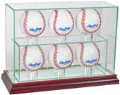 Perfect Cases "6 Baseball" Upright Display Cases Perfect Cases "6 Baseball" Upright Display Cases