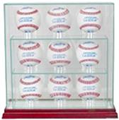 Perfect Cases "9 Baseball" Upright Display Cases Perfect Cases "9 Baseball" Upright Display Cases