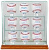 Perfect Cases "9 Baseball" Upright Display Cases Perfect Cases "9 Baseball" Upright Display Cases