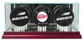 Perfect Cases Triple Hockey Puck Display Cases