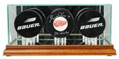 Perfect Cases Triple Hockey Puck Display Cases