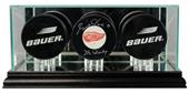Perfect Cases Triple Hockey Puck Display Cases