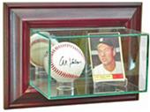 Perfect Cases Wall Mounted Card/Baseball Display Perfect Cases Wall Mounted Card/Baseball Display