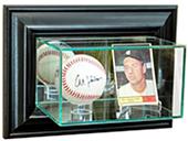 Perfect Cases Wall Mounted Card/Baseball Display Perfect Cases Wall Mounted Card/Baseball Display