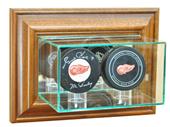 Perfect Cases Wall Mounted Double Puck Display