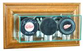 Perfect Cases Wall Mounted Triple Puck Display