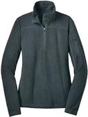 Eddie Bauer Ladies 1/4-Zip Grid Fleece Pullover