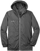 Eddie Bauer Mens Nylon Packable Wind Jacket