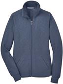 Port Authority Ladies Slub Fleece Full-Zip Jacket