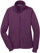 Port Authority Ladies Slub Fleece Full-Zip Jacket