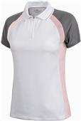 Charles River Womens Trinity Polo-Cancer Awareness
