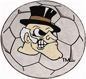 Fan Mats Wake Forest University Soccer Ball Mat