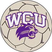 Fan Mats Western Carolina Univ. Soccer Ball Mat Fan Mats Western Carolina Univ. Soccer Ball Mat
