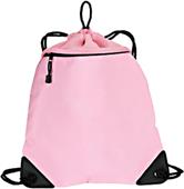 Port Authority Cinch Pack with Mesh Trrim Bag