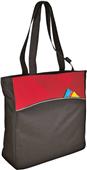 Port & Company Two-Tone Colorblock Tote Bag