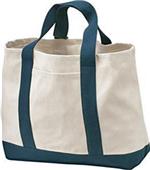 Port & Company 2-Tone Shopping Tote Bag