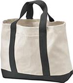 Port & Company 2-Tone Shopping Tote Bag