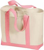 Port & Company 2-Tone Shopping Tote Bag