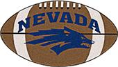 Fan Mats University of Nevada Football Mat Fan Mats University of Nevada Football Mat