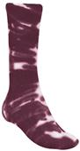 Red Lion Rebel Tie-Dyed Athletic Crew Length Socks Red Lion Rebel Tie-Dyed Athletic Crew Length Socks