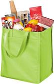 Port & Company Wide Polypropylene Grocery Tote