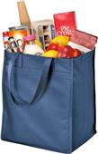 Port & Company Wide Polypropylene Grocery Tote
