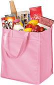 Port & Company Wide Polypropylene Grocery Tote