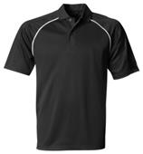 A4 Piped Moisture Management Polo Shirts