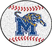 Fan Mats University of Memphis Baseball Mat Fan Mats University of Memphis Baseball Mat
