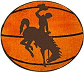 Fan Mats University of Wyoming Basketball Mat