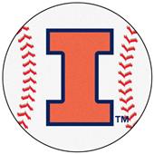 Fan Mats University of Illinois Baseball Mat Fan Mats University of Illinois Baseball Mat