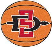 Fan Mats San Diego State University Basketball Mat