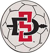 Fan Mats San Diego State Univ. Soccer Ball Mat