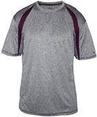 Badger Sport Short Sleeve Fusion Tee Shirt Badger Sport Short Sleeve Fusion Tee Shirt