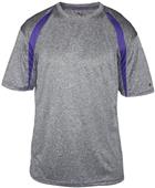 Badger Sport Short Sleeve Fusion Tee Shirt Badger Sport Short Sleeve Fusion Tee Shirt