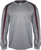 Badger Sport Long Sleeve Fusion Tee Shirt Badger Sport Long Sleeve Fusion Tee Shirt