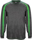 Badger Sport Long Sleeve Fusion Tee Shirt Badger Sport Long Sleeve Fusion Tee Shirt
