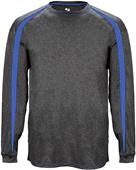 Badger Sport Long Sleeve Fusion Tee Shirt Badger Sport Long Sleeve Fusion Tee Shirt