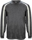 Badger Sport Long Sleeve Fusion Tee Shirt Badger Sport Long Sleeve Fusion Tee Shirt