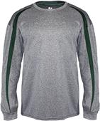 Badger Sport Long Sleeve Fusion Tee Shirt Badger Sport Long Sleeve Fusion Tee Shirt