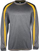 Badger Sport Long Sleeve Fusion Tee Shirt Badger Sport Long Sleeve Fusion Tee Shirt
