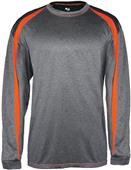 Badger Sport Long Sleeve Fusion Tee Shirt Badger Sport Long Sleeve Fusion Tee Shirt