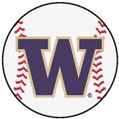 Fan Mats NCAA Univ. of Washington Baseball Mat Fan Mats NCAA Univ. of Washington Baseball Mat
