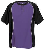 Martin Sports Two Button Placket Baseball Jersey Martin Sports Two Button Placket Baseball Jersey