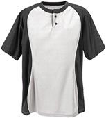 Martin Sports Two Button Placket Baseball Jersey Martin Sports Two Button Placket Baseball Jersey